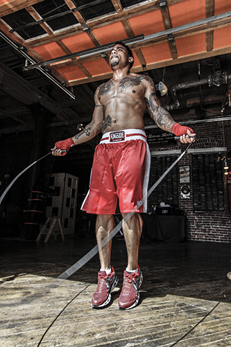 boxer jumping rope