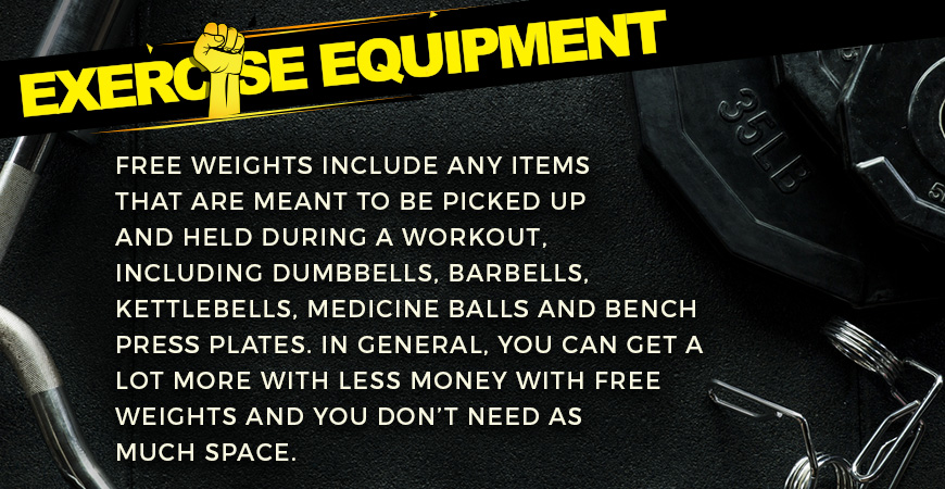 Exercise Equipment - Free Weights