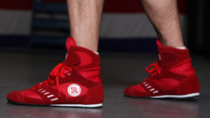 boxing footwork balls of feet stance