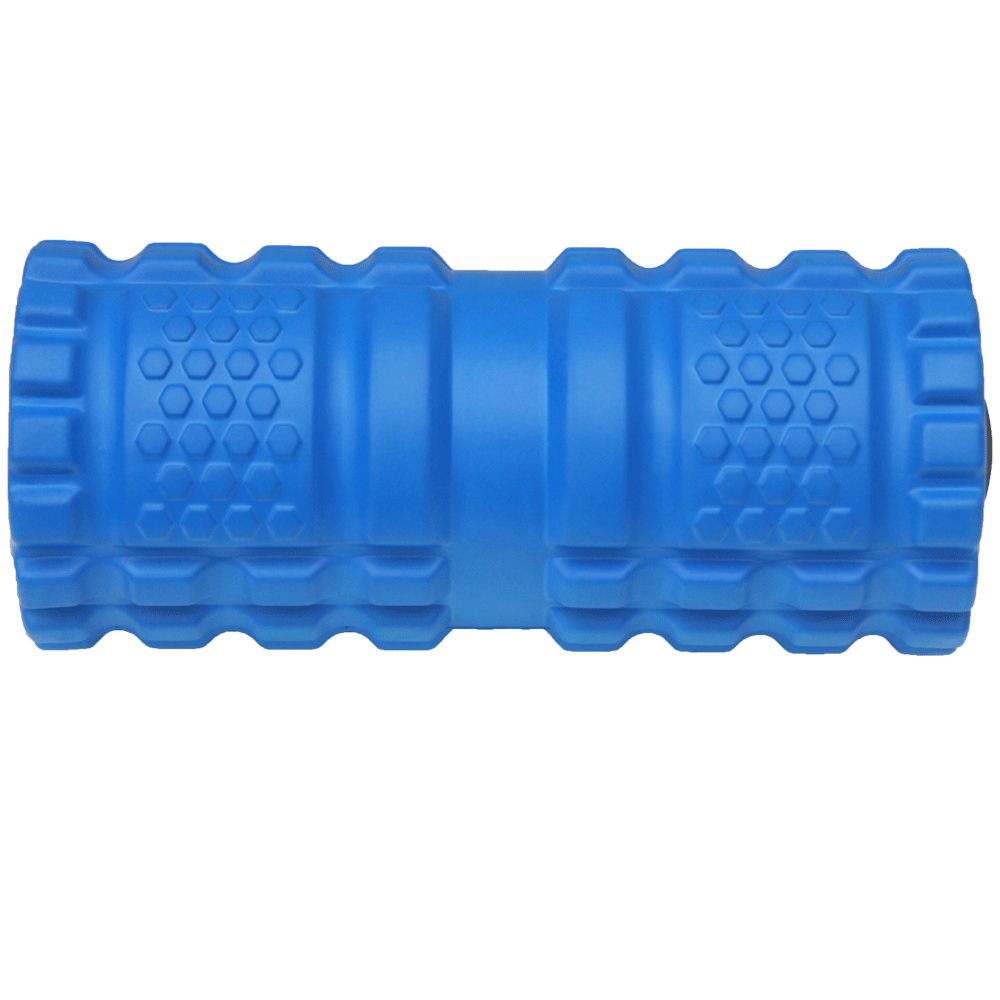 Fitness First Vibrating foam roller in blue. 