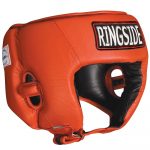 Ringside Open-face Competition headgear in red.